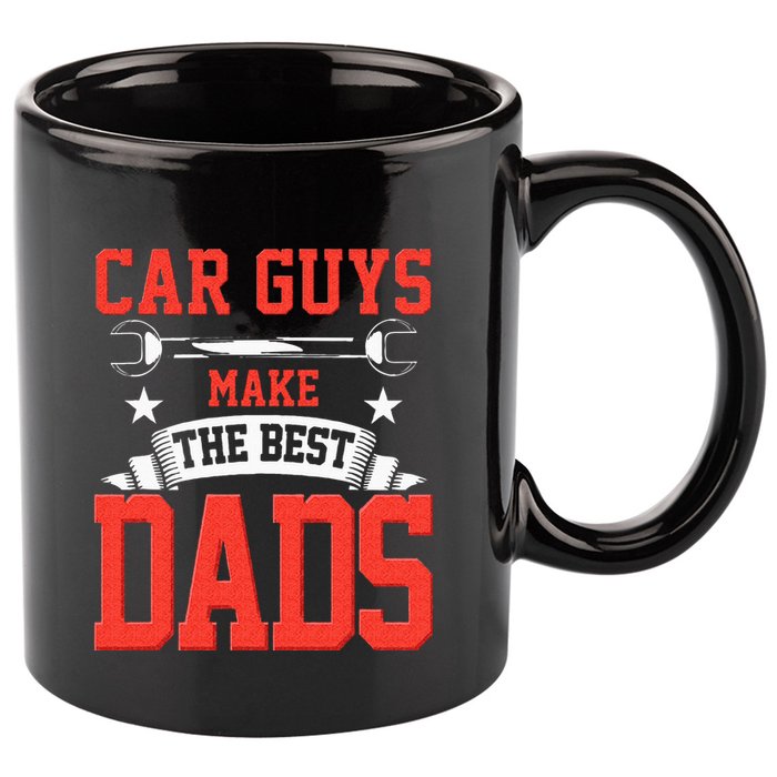 Car Guys Make The Best Dads Gift Funny Garage Mechanic Dad 11oz C Handle Ceramic Mug