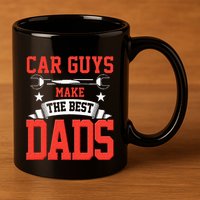 Car Guys Make The Best Dads Gift Funny Garage Mechanic Dad 11oz C Handle Ceramic Mug