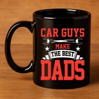 Car Guys Make The Best Dads Gift Funny Garage Mechanic Dad 11oz C Handle Ceramic Mug