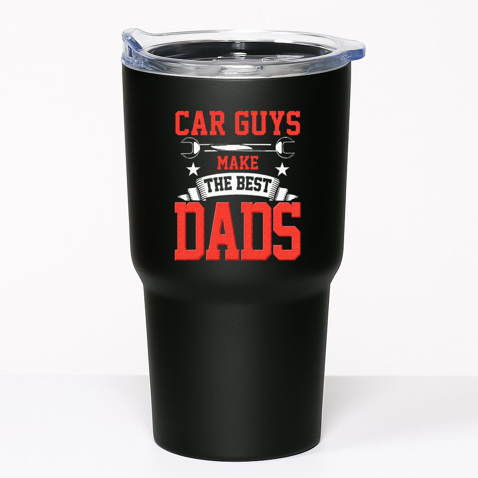 Car Guys Make The Best Dads Gift Funny Garage Mechanic Dad Tumbler
