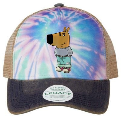 Chill Guy Meme Legacy Tie Dye Trucker Hat