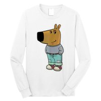 Chill Guy Meme Long Sleeve Shirt