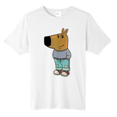 Chill Guy Meme Tall Fusion ChromaSoft Performance T-Shirt