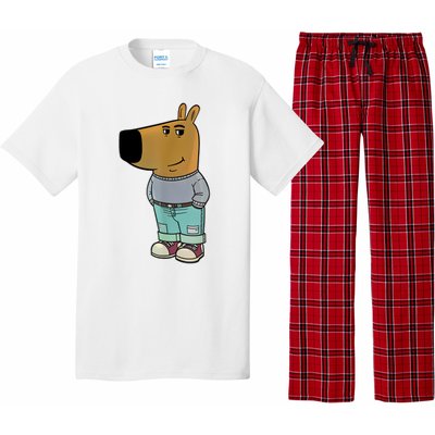 Chill Guy Meme Pajama Set