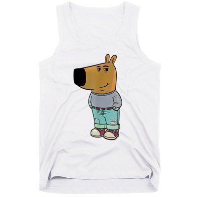 Chill Guy Meme Tank Top