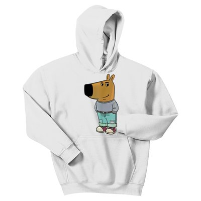 Chill Guy Meme Kids Hoodie