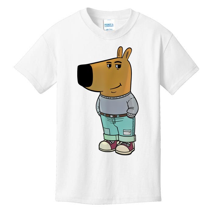 Chill Guy Meme Kids T-Shirt