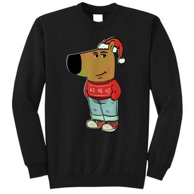 Chill Guy My New Character Meme Christmas Chill Guy Sweatshirt