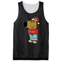 Chill Guy My New Character Meme Christmas Chill Guy Mesh Reversible Basketball Jersey Tank