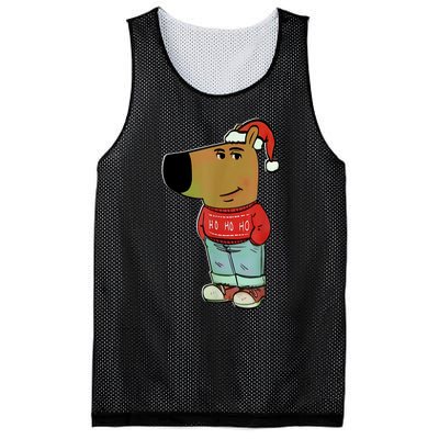 Chill Guy My New Character Meme Christmas Chill Guy Mesh Reversible Basketball Jersey Tank