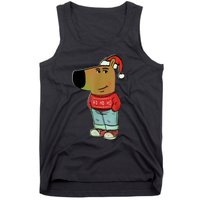 Chill Guy My New Character Meme Christmas Chill Guy Tank Top