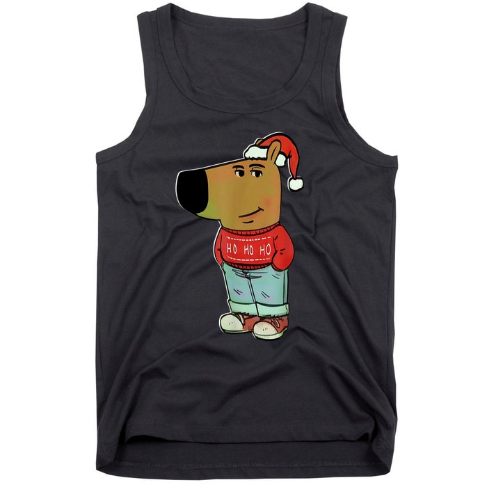 Chill Guy My New Character Meme Christmas Chill Guy Tank Top