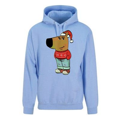 Chill Guy My New Character Meme Christmas Chill Guy Unisex Surf Hoodie