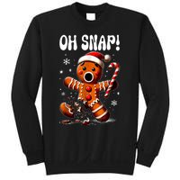 Christmas Gingerbread Man Oh Snap Outfit Pajama Sweatshirt