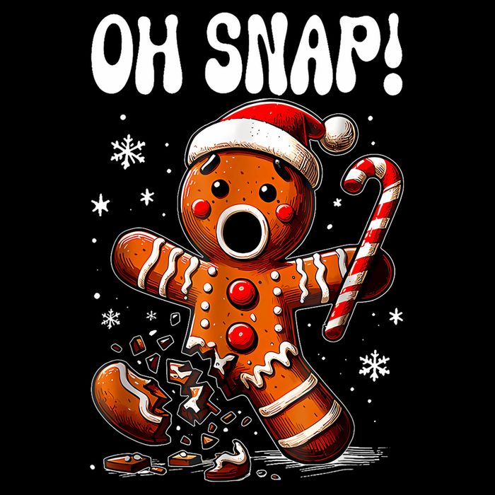 Christmas Gingerbread Man Oh Snap Outfit Pajama 16 in Basic Backpack