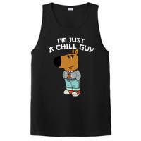 Chill Guy Meme Character Funny IM Just A Chill Guy Dog PosiCharge Competitor Tank