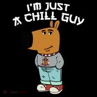 Chill Guy Meme Character Funny IM Just A Chill Guy Dog Wool Snapback Cap
