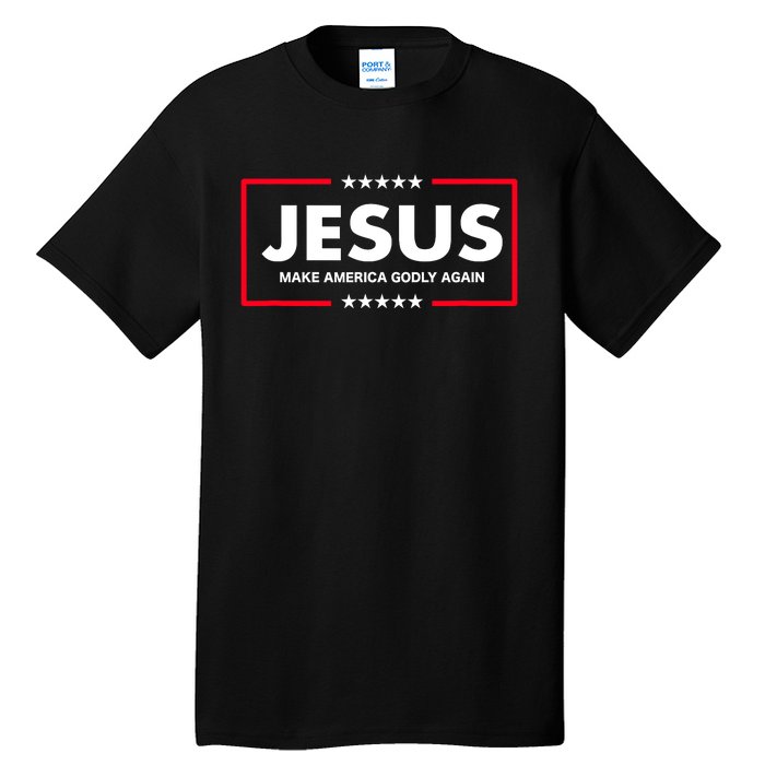 Christian Gifts Make America Godly Again Tall T-Shirt