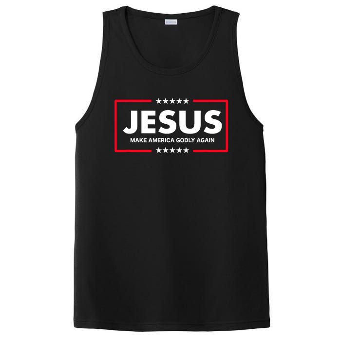 Christian Gifts Make America Godly Again PosiCharge Competitor Tank