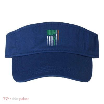 Car Guy Mechanic Gift St Patrick's Day Irish American Flag Cute Gift Visor