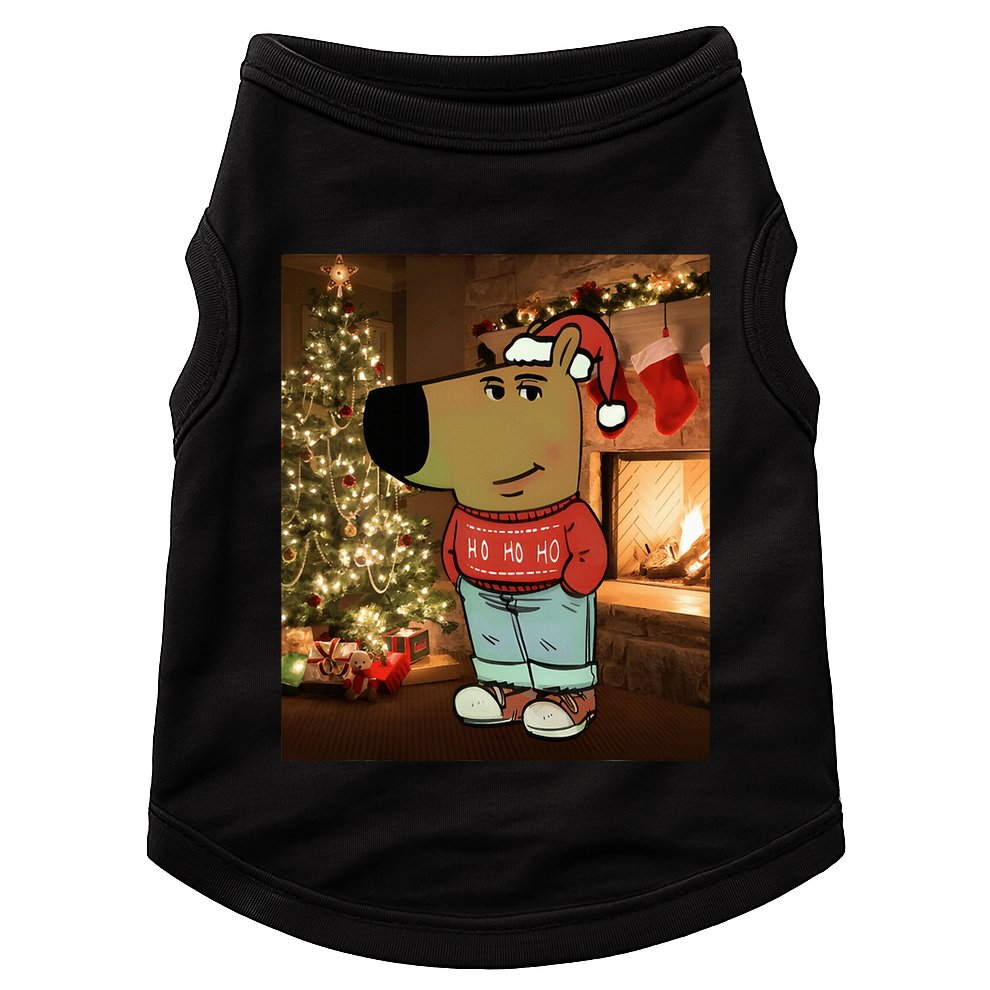 Chill Guy Meme Costume Funny Chill Guy Meme Doggie Tank