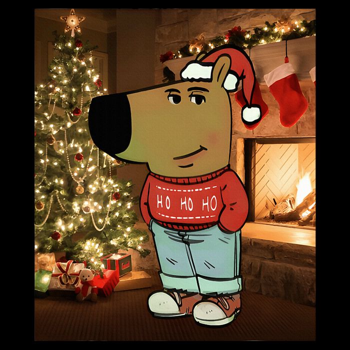 Chill Guy Meme Costume Funny Chill Guy Meme Doggie Tank