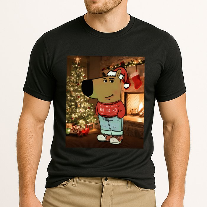 Chill Guy Meme Costume Funny Chill Guy Meme Cooling Performance Crew T-Shirt