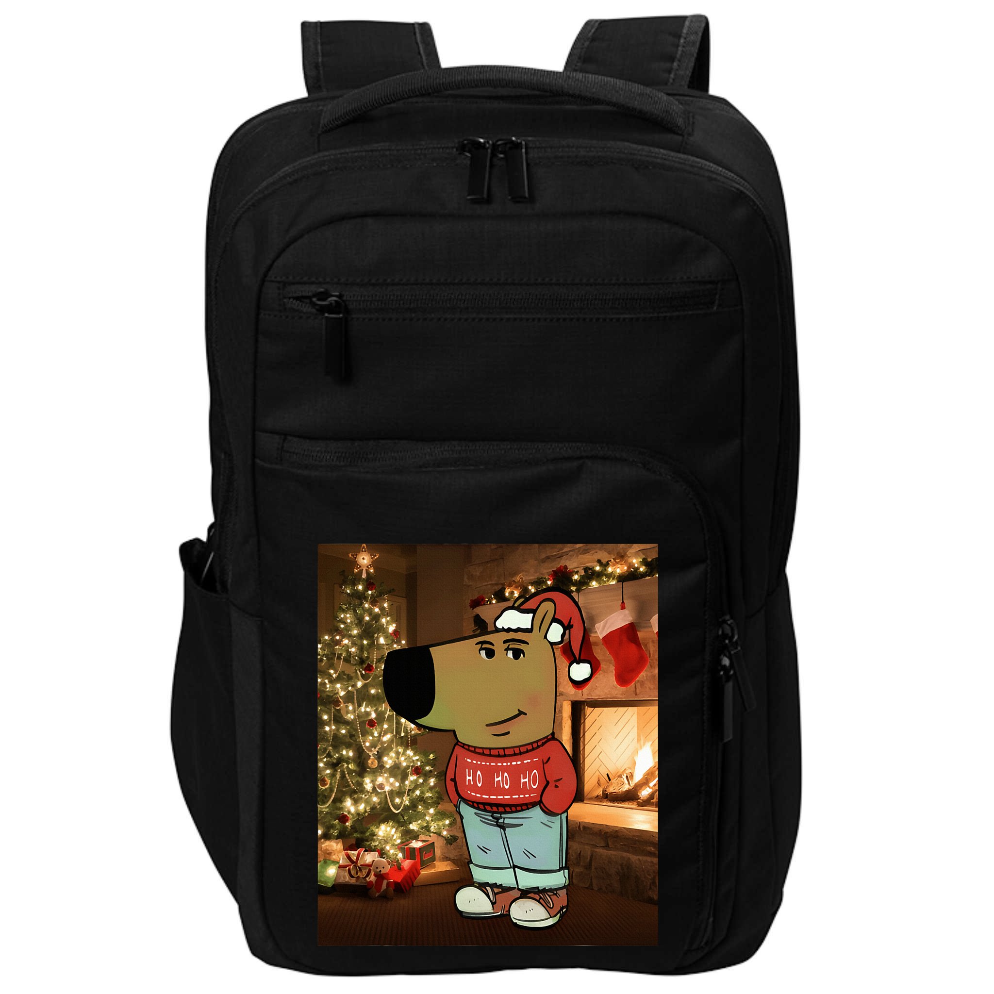 Chill Guy Meme Costume Funny Chill Guy Meme Impact Tech Backpack