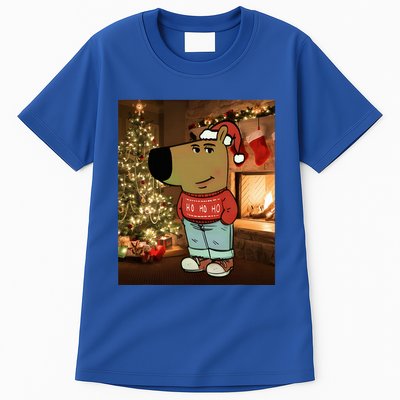 Chill Guy Meme Costume Funny Chill Guy Meme Tall T-Shirt