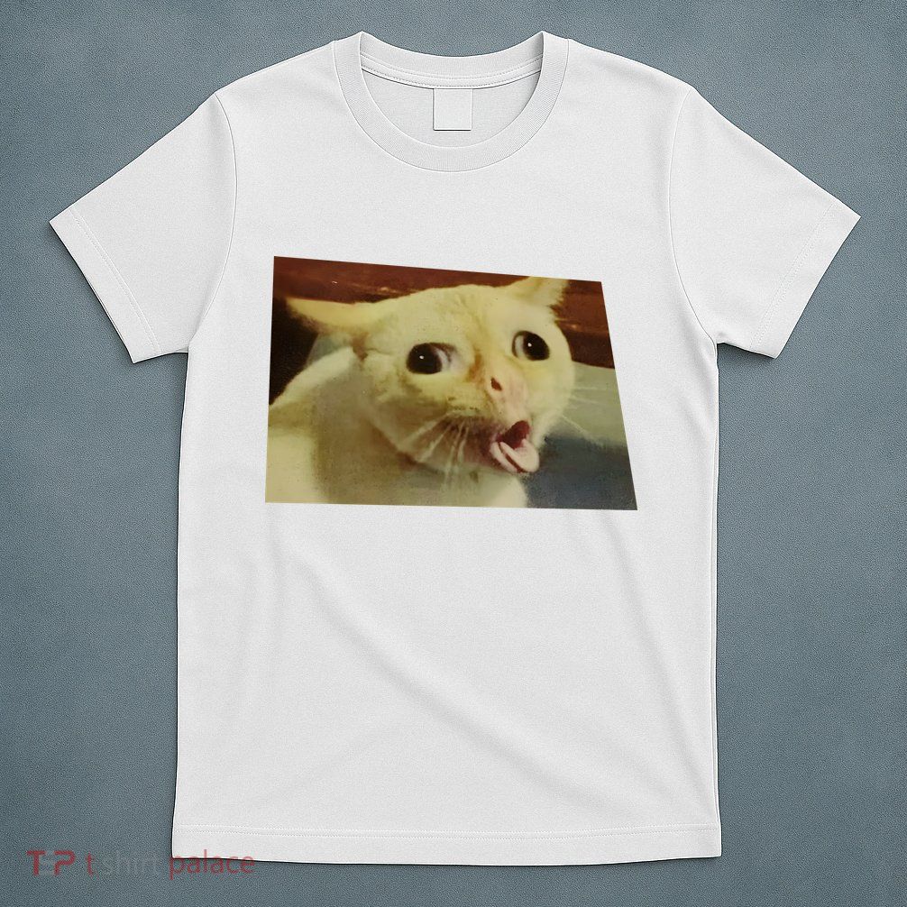 Cat Gagging Meme T-Shirt