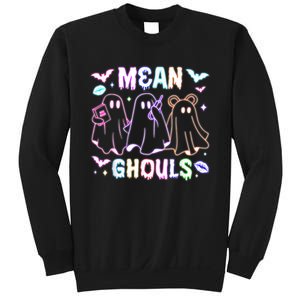 Cute Ghost Mean Ghouls Funny Halloween Costume Spooky Season Sweatshirt