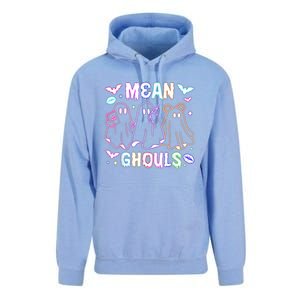 Cute Ghost Mean Ghouls Funny Halloween Costume Spooky Season Unisex Surf Hoodie