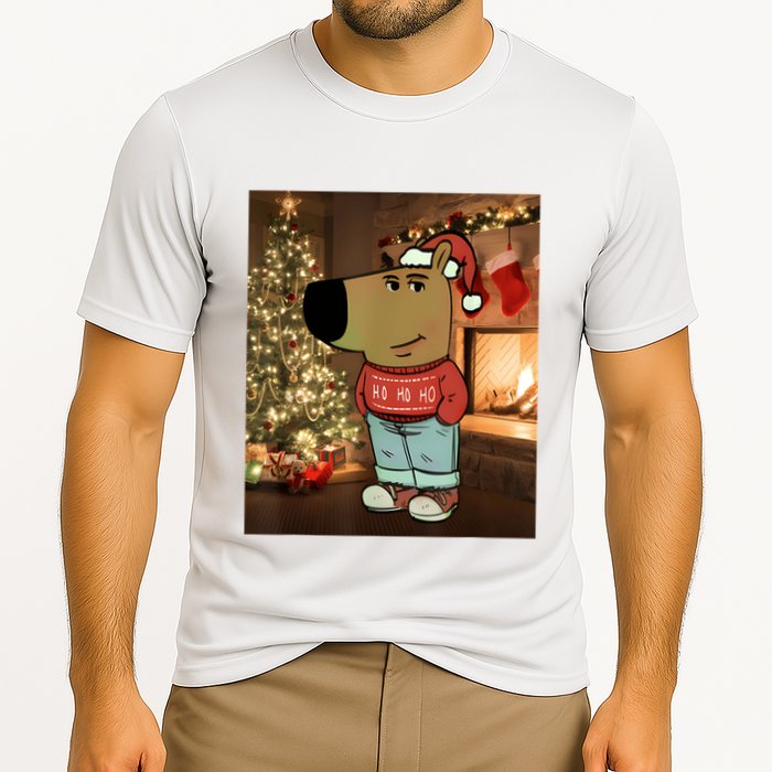 Chill Guy Meme Costume Funny Chill Guy Meme Cooling Performance Crew T-Shirt