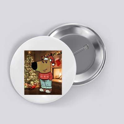 Chill Guy Meme Costume Funny Chill Guy Meme Button