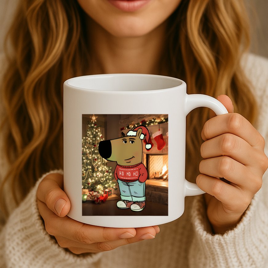 Chill Guy Meme Costume Funny Chill Guy Meme Mug