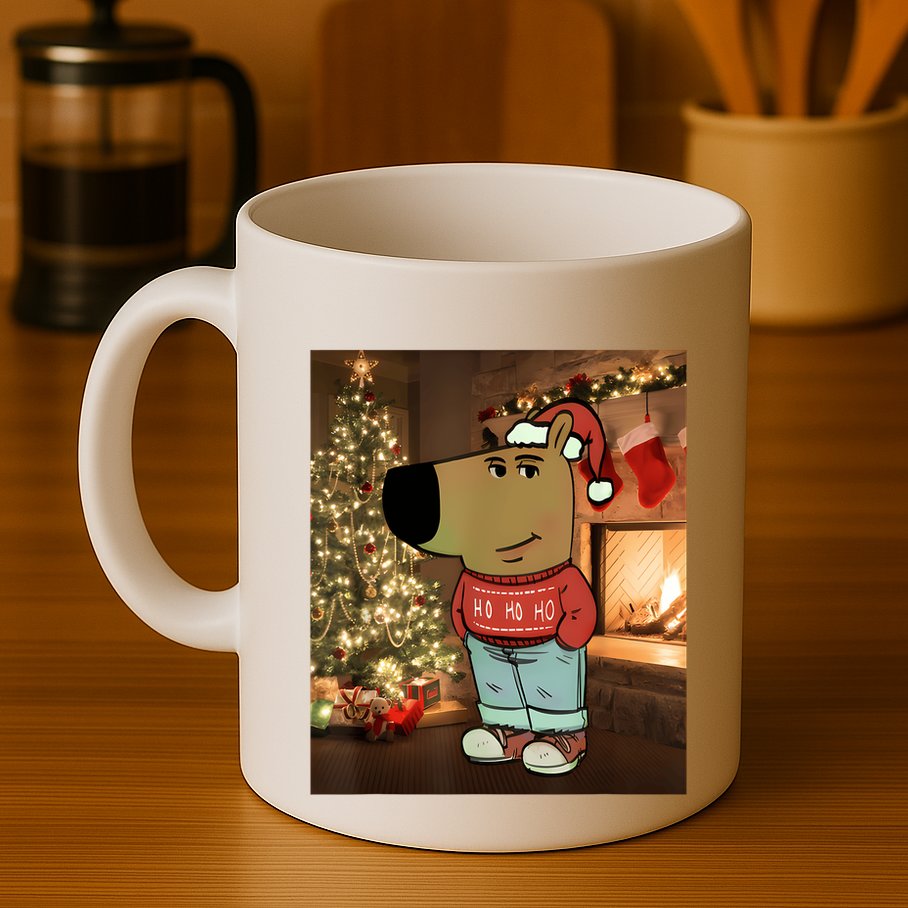 Chill Guy Meme Costume Funny Chill Guy Meme Mug
