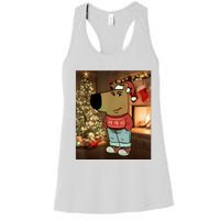 Chill Guy Meme Costume Funny Chill Guy Meme Women's Racerback Tank