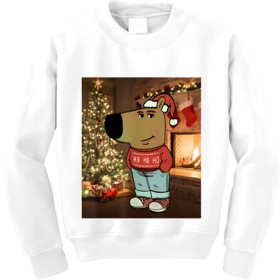 Chill Guy Meme Costume Funny Chill Guy Meme Kids Sweatshirt