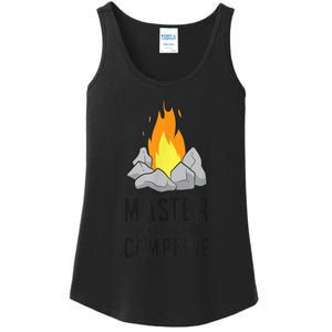 Camper Gift Master Of The Campfire Outdoor Camping Ladies Essential Tank