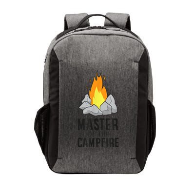 Camper Gift Master Of The Campfire Outdoor Camping Vector Backpack