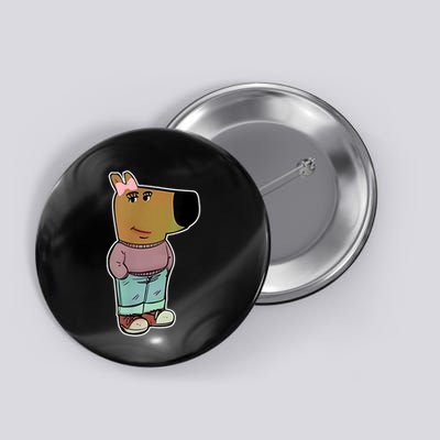 Chill Girl Meme Funny Chill Guy Meme Button