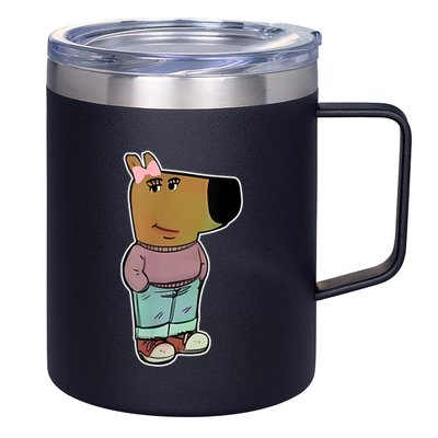 Chill Girl Meme Funny Chill Guy Meme 12oz Stainless Steel Coffee Mug
