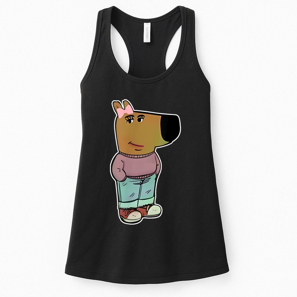 Chill Girl Meme Funny Chill Guy Meme Womens Tank Top