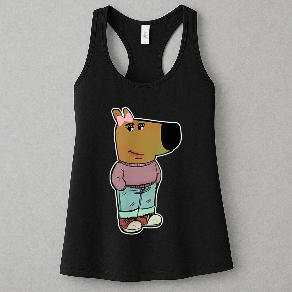 Chill Girl Meme Funny Chill Guy Meme Womens Tank Top