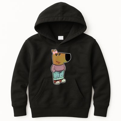Chill Girl Meme Funny Chill Guy Meme Kids Hoodie