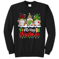 Cute Gnomes Merry Christmas Light Family Gnome Xmas Matching Sweatshirt