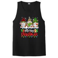 Cute Gnomes Merry Christmas Light Family Gnome Xmas Matching PosiCharge Competitor Tank