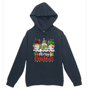 Cute Gnomes Merry Christmas Light Family Gnome Xmas Matching Urban Pullover Hoodie