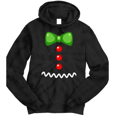 Cute Gingerbread Man Cookie XMas DIY Christmas Costume Tie Dye Hoodie