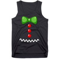 Cute Gingerbread Man Cookie XMas DIY Christmas Costume Tank Top